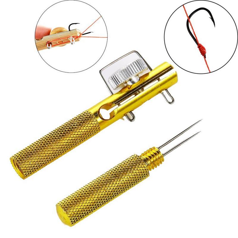 Fishing Hook Remover - أداة ربط خطافات الصيد المعدنية بالكامل،