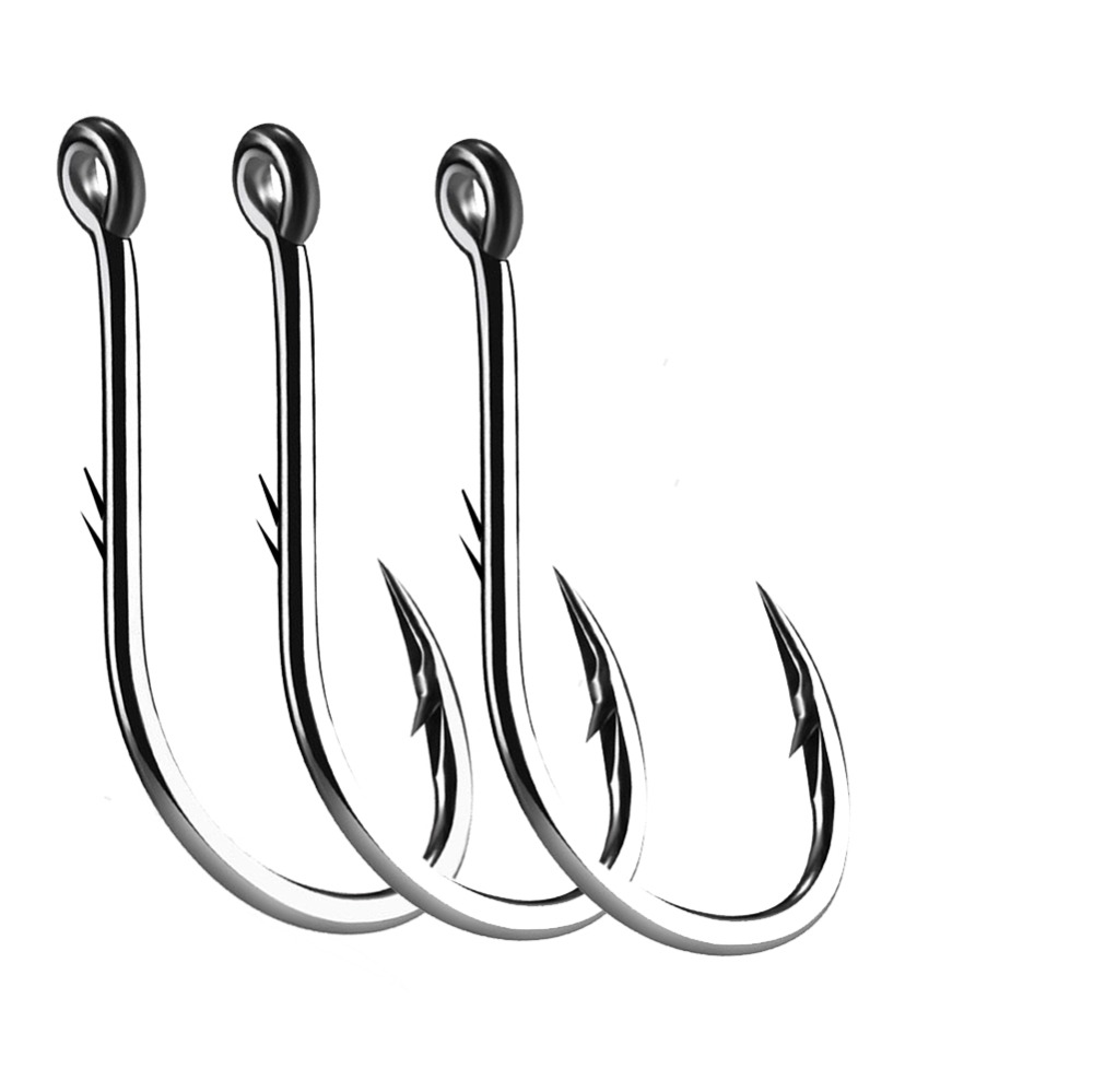 Fishing Hook Assortment - 50 قطعة Iseama دائرة الكارب العينين