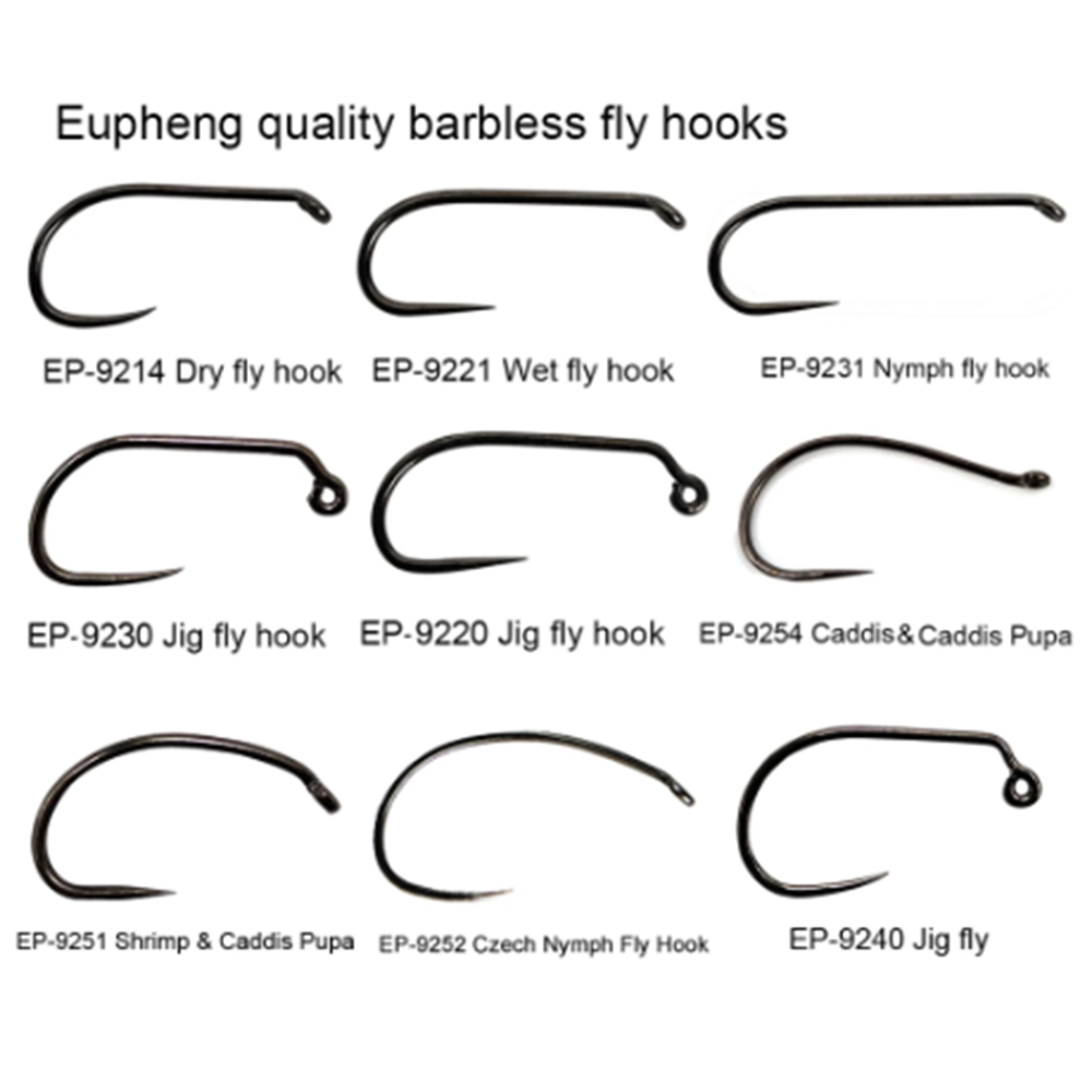 خطافات صيد Aventik Eupheng 100 - مراجعة Fishing Hook Barbless وسعره