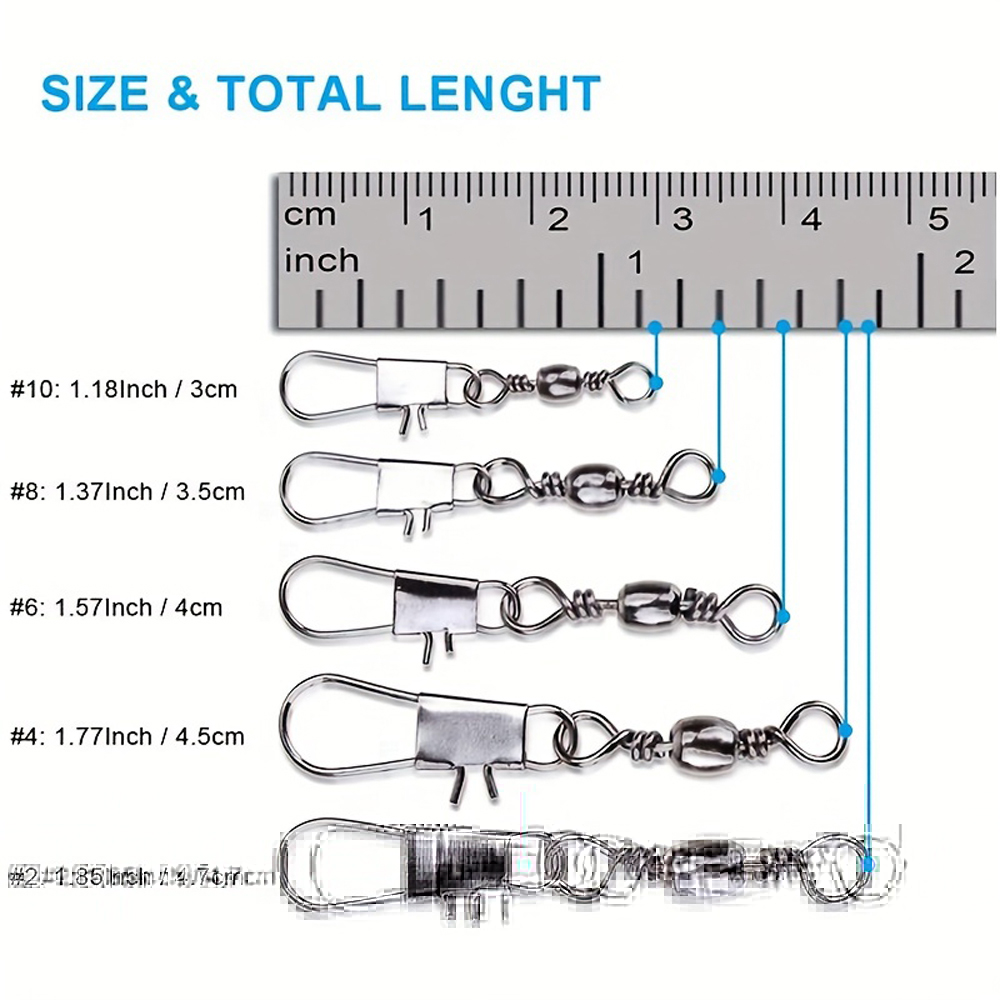 100 قطعة/الوحدة 4 # 6 # 8 # 10 - مراجعة Fishing Hook Assortment وسعره