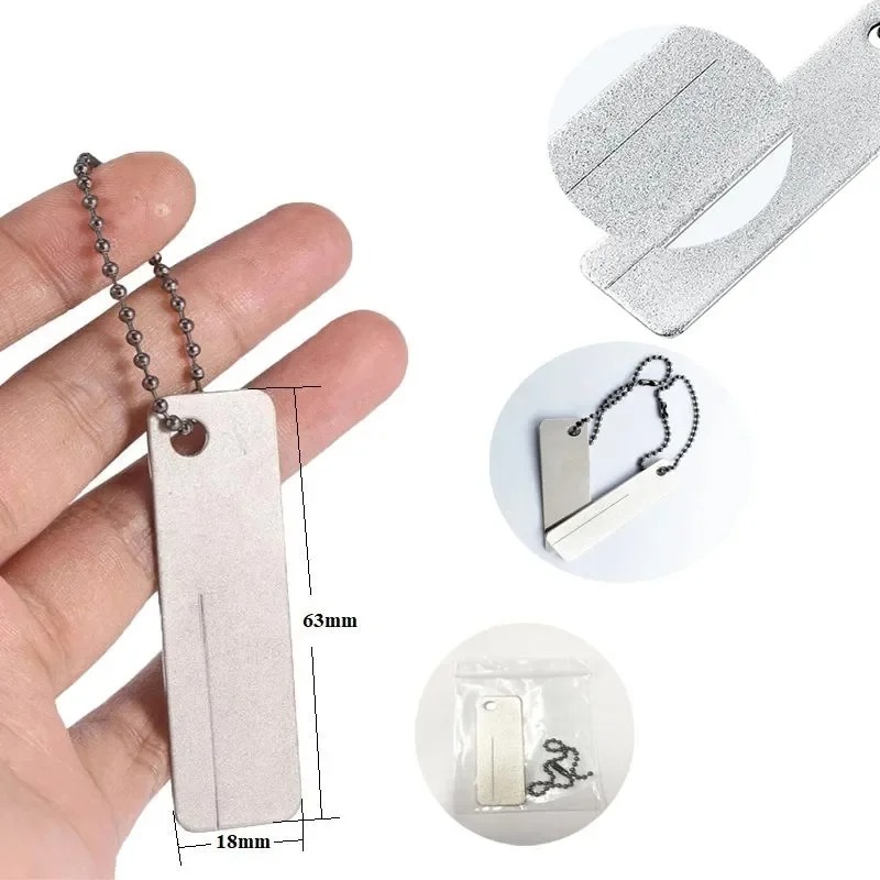 مبراة جيب ماسية عالية الصلابة، - مراجعة Fishing Hook Sharpener وسعره