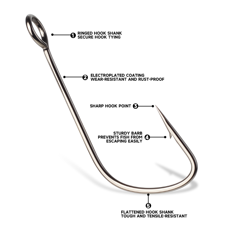 القارة العملاقة 2 # -12 #   10 - مراجعة Fishing Hook Assortment وسعره